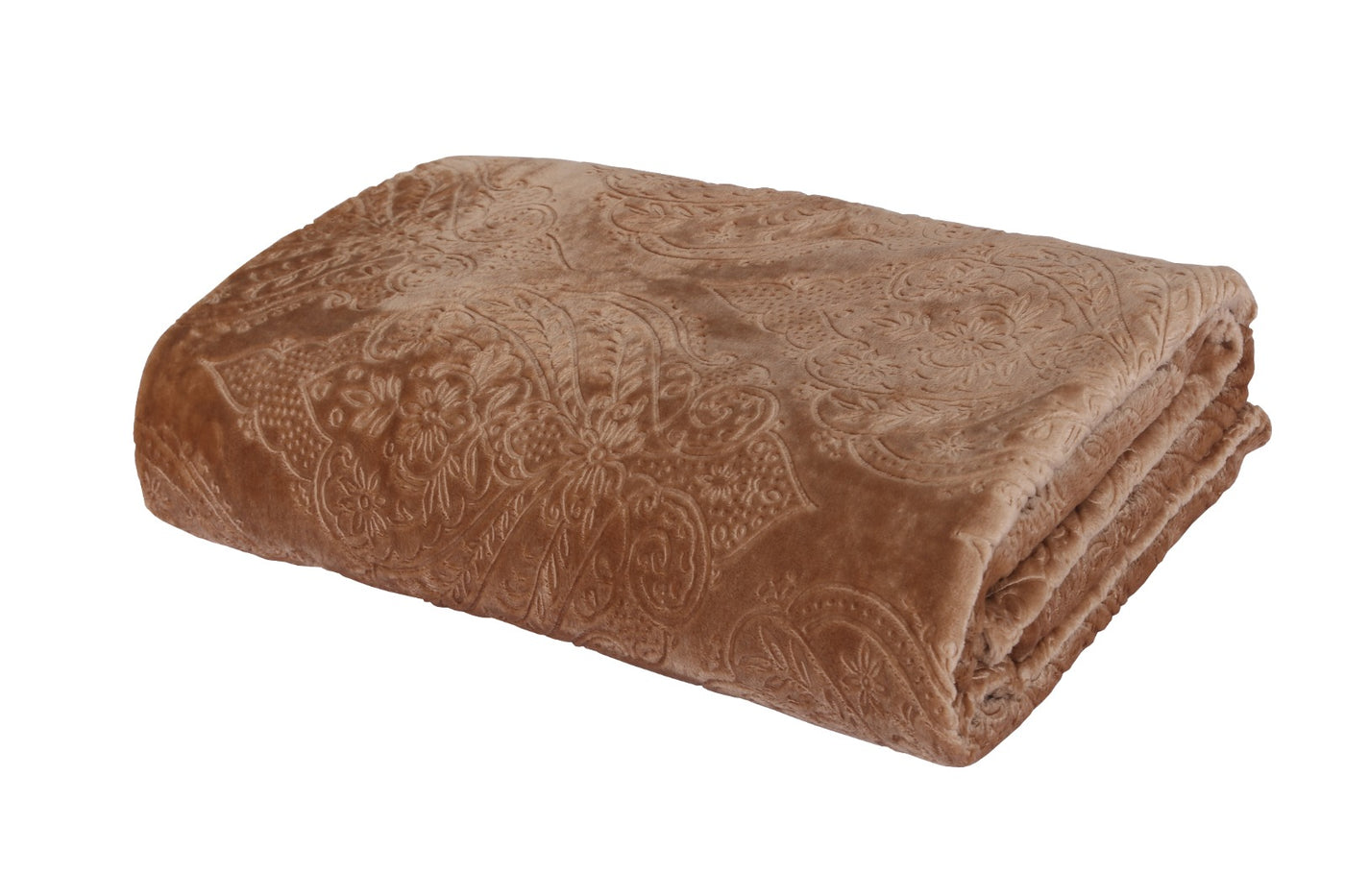 Super soft luxury blanket camel 02