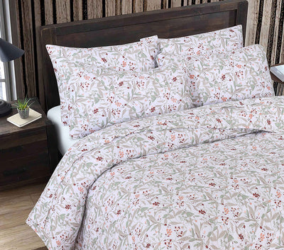 Quilted Summer Comforter 6 Pcs Set Design-5