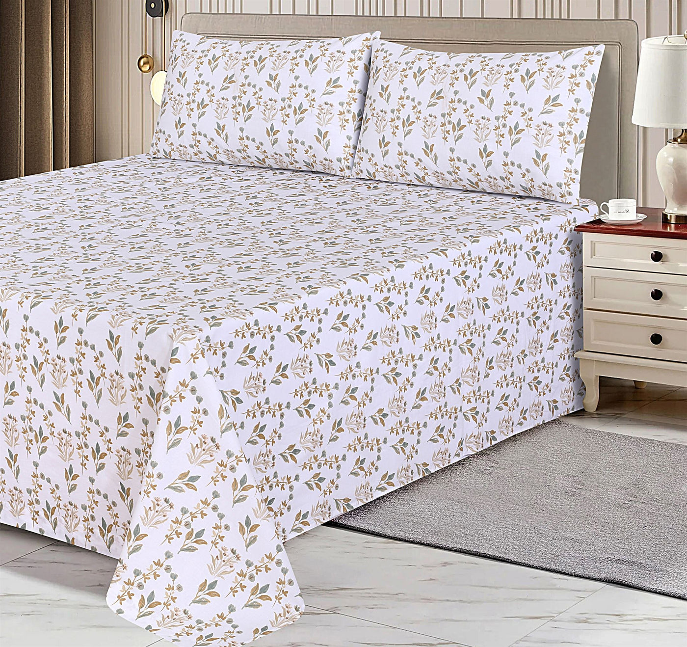 Cotton BedSheet Design  BS-112