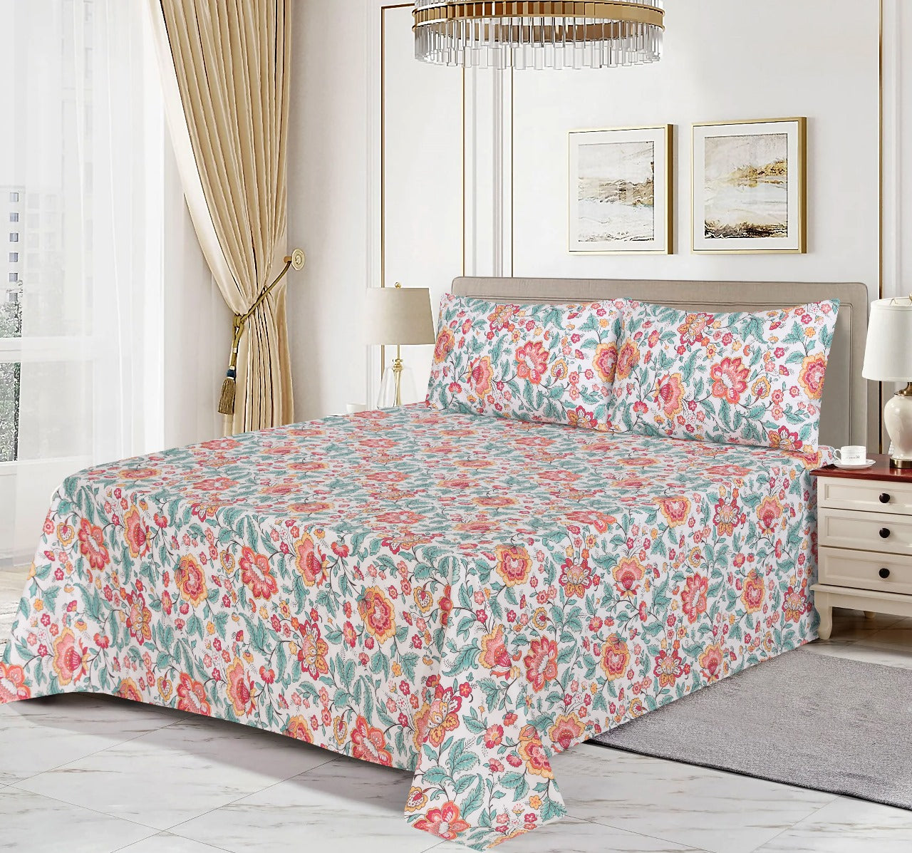 Cotton BedSheet Design BS-185