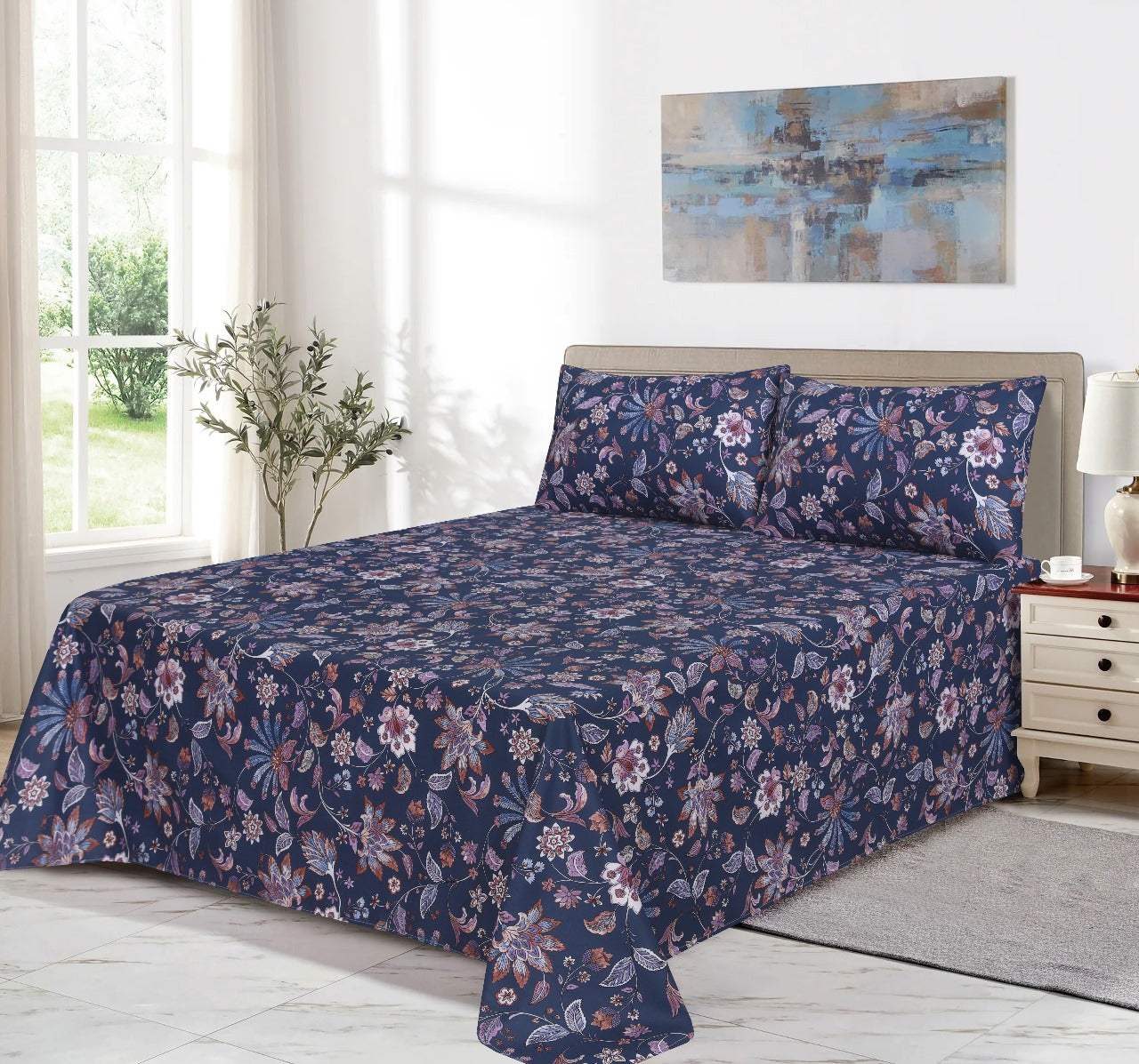 Cotton BedSheet Design BS-196