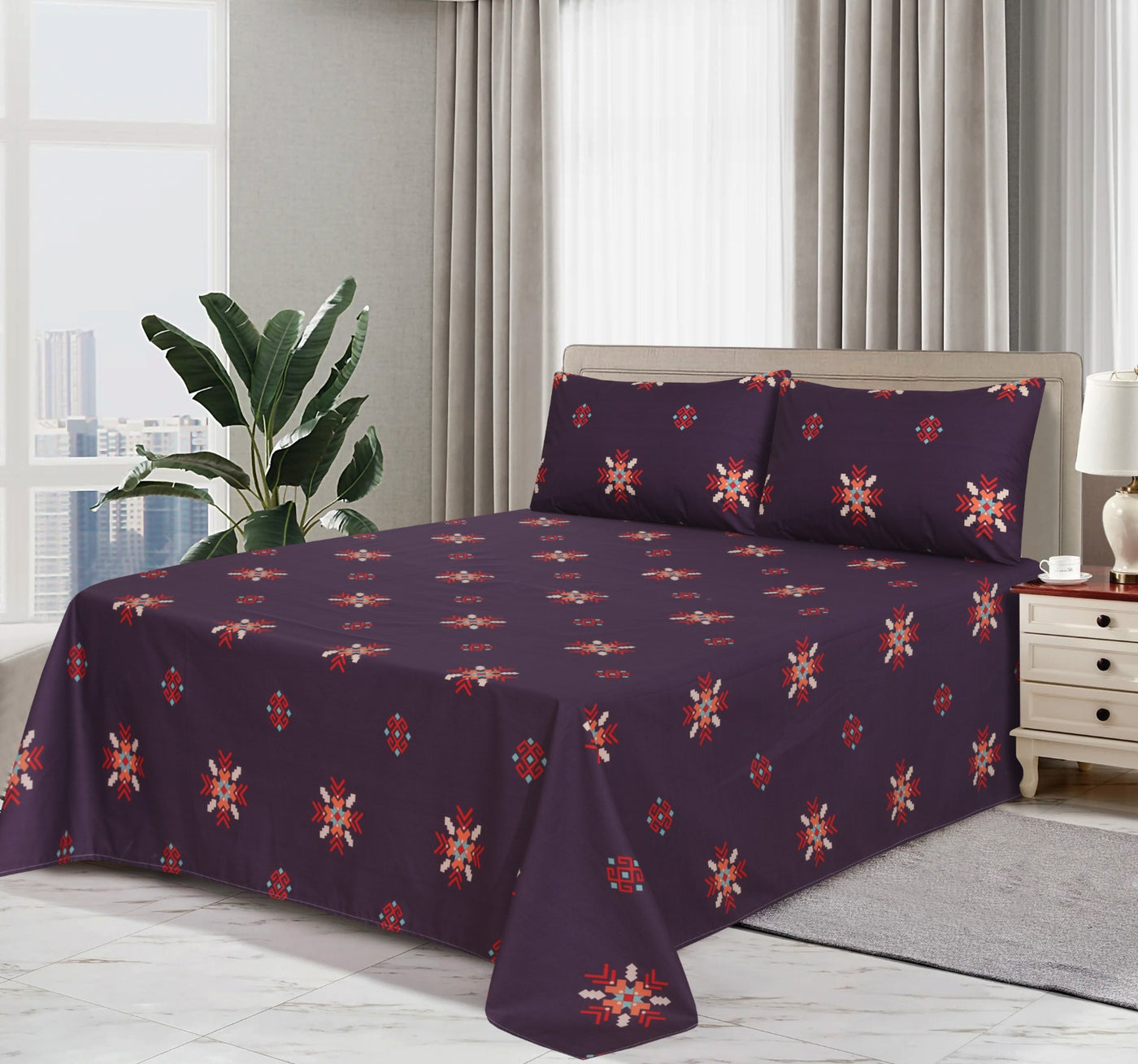 Cotton BedSheet Design BS-197