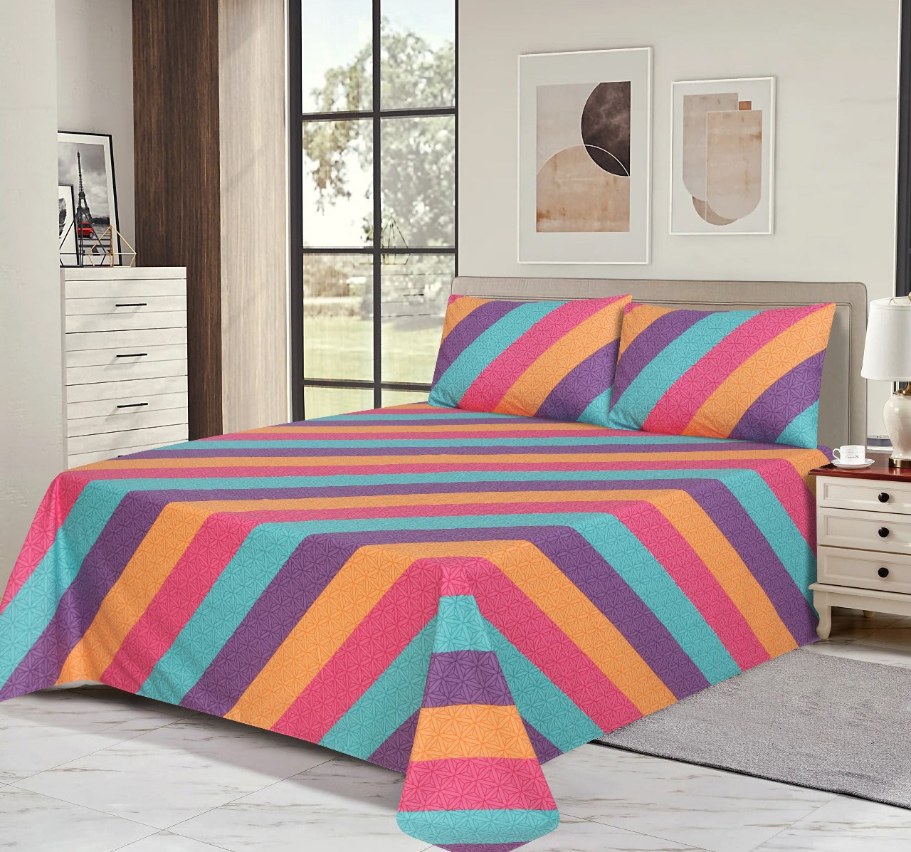 Cotton BedSheet Design BS-240