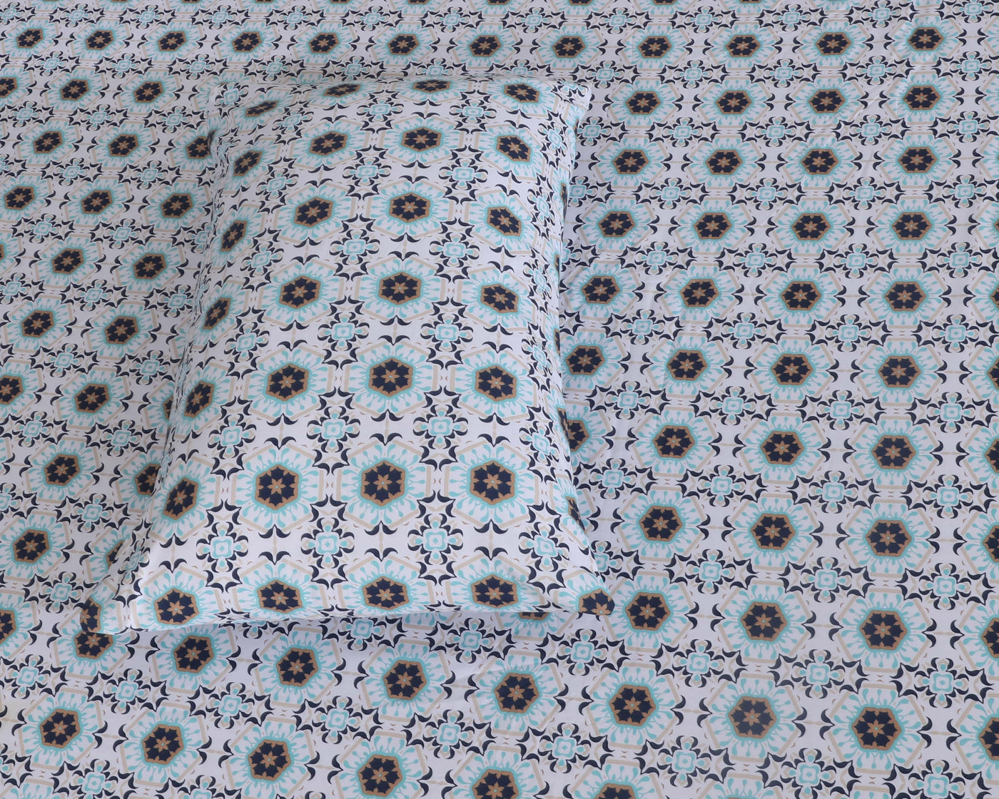 Cotton Fitted Sheet Design FT-23