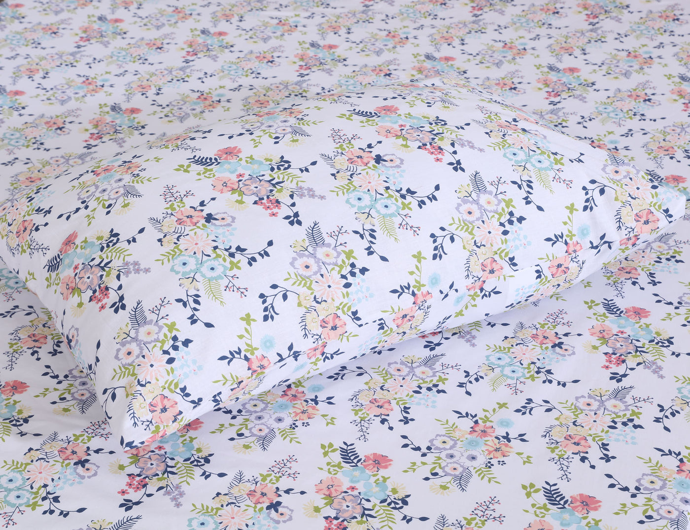 Cotton Fitted Sheet Design FT-17