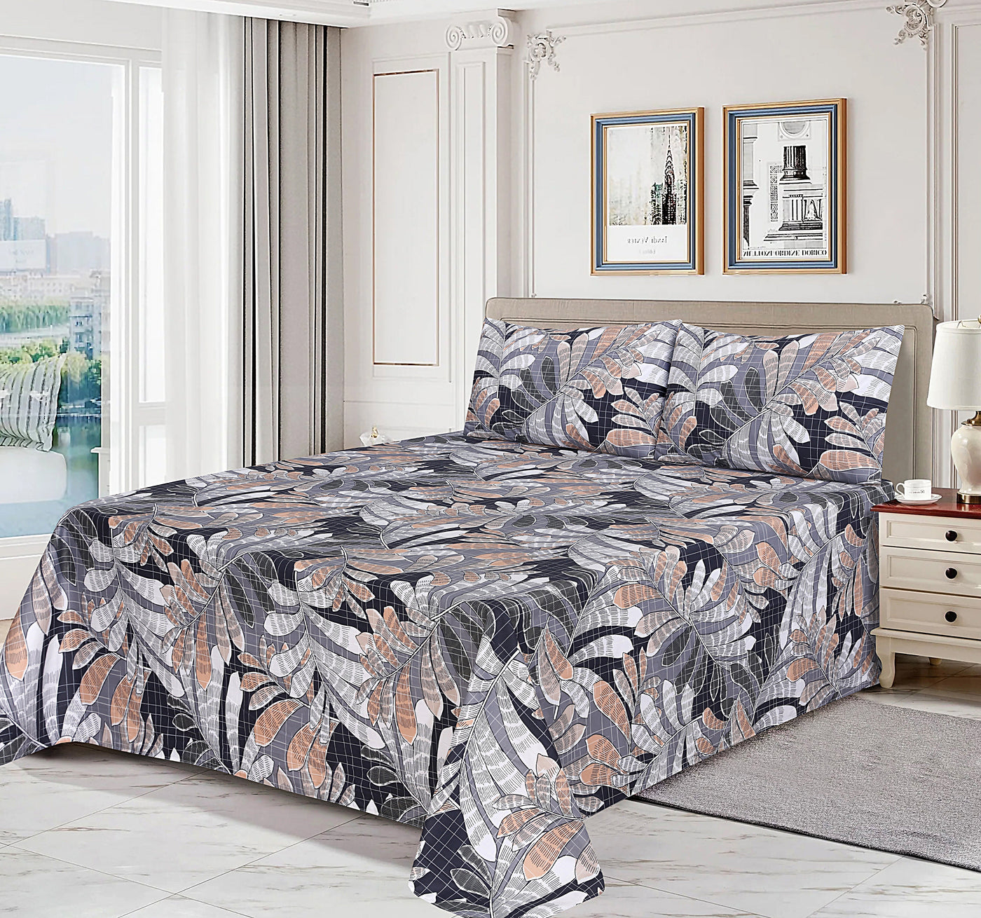 Cotton BedSheet Design BS-136