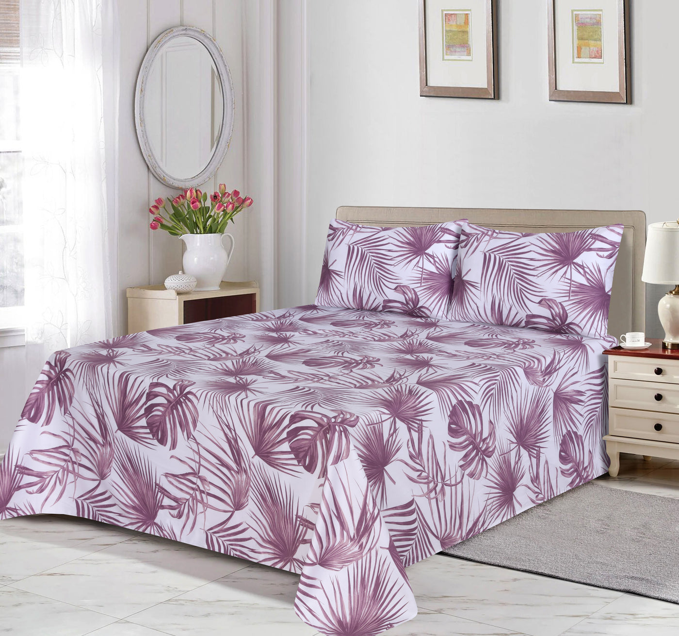 Cotton Satten BedSheet Design BS-191