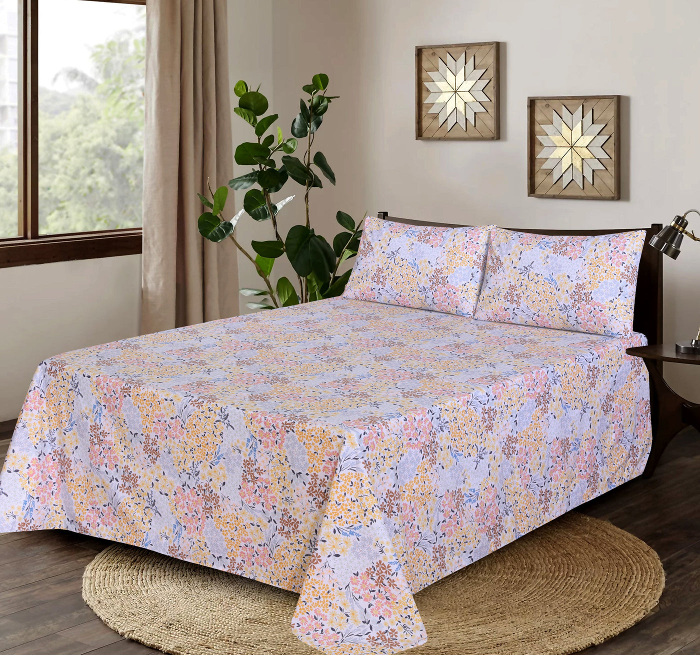 Quilted Summer Comforter 6 Pcs Set Design-6