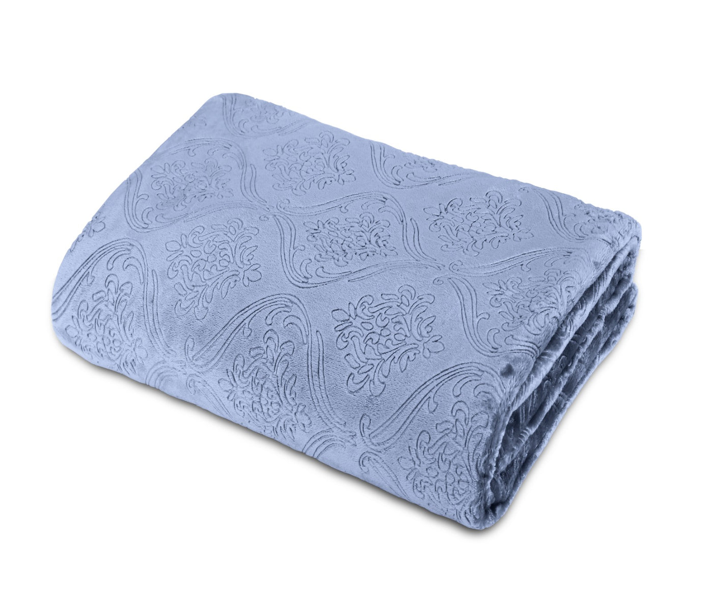 Super soft luxury blanket blue 01