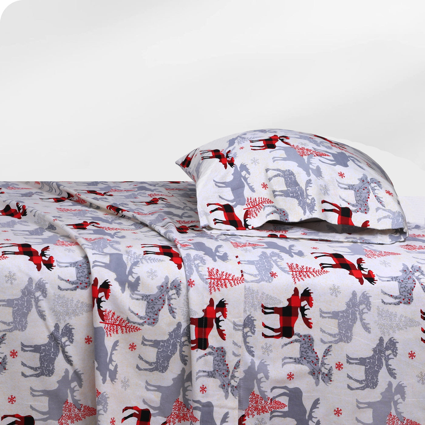 Flannel BedSheet Deer Design BS-92