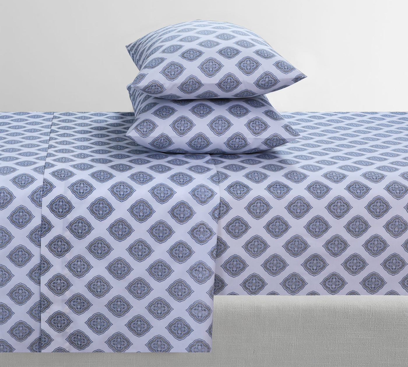 Diamond Percale Cotton BedSheet